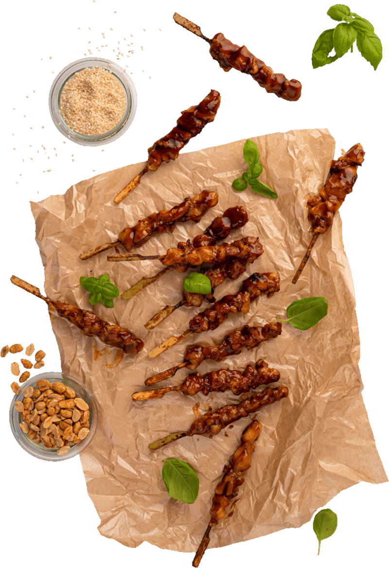 Kyllingespyd m. Yakitori Soya