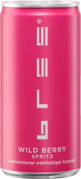 Modelbillede af Bree Wild Berry Spritz  0,2l plus pant