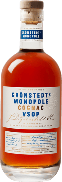 Modelbillede af Grönstedts Cognac VSOP 40% 0,7 l.