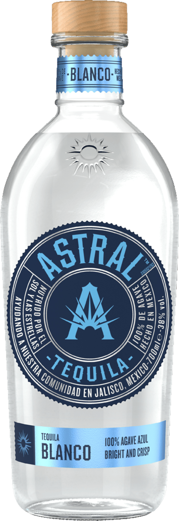 Astral Tequila Blanco 38% 0,7l