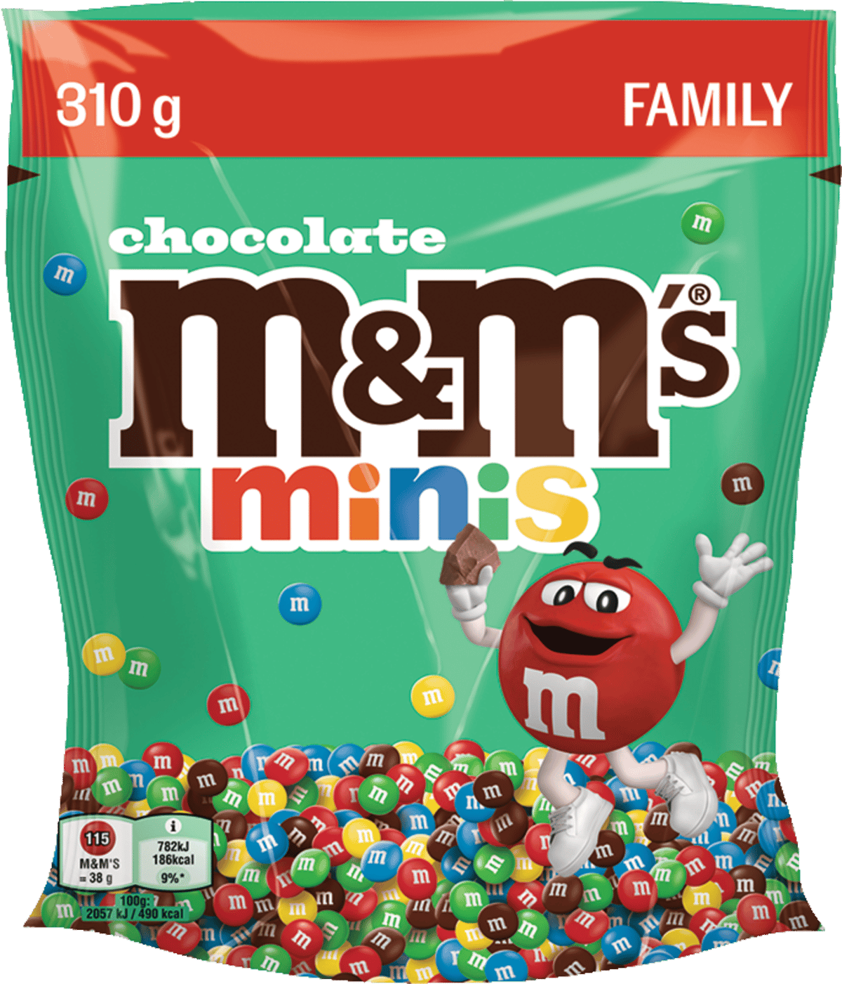 Minis Chocolate M&Ms 310g