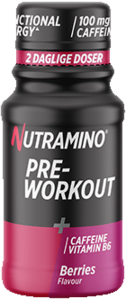 Modellbild av Nutramino Pre-Workout Shot Berries 60 ml