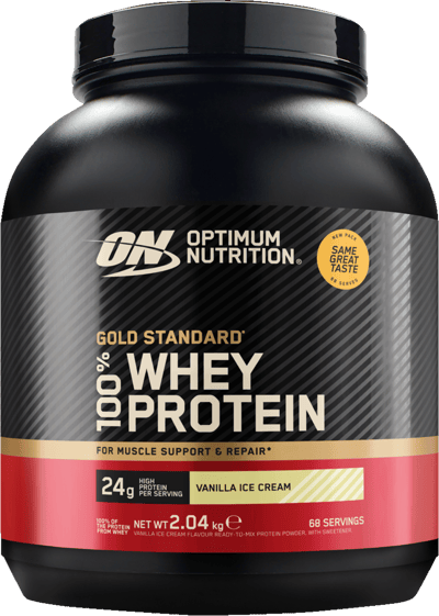 Modelbillede af ON 100% Whey Gold Vanilla Ice Cream 2 kg