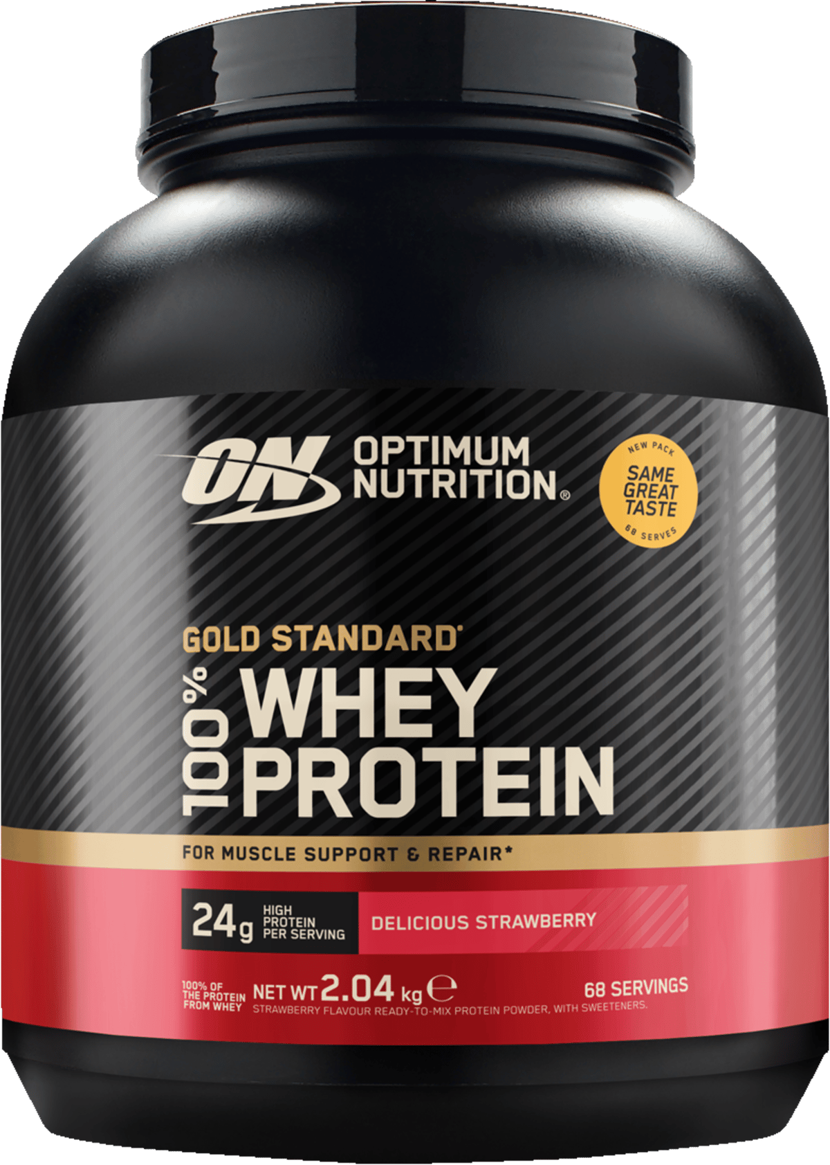 ON 100% Whey Gold Delicious Strawberry 2 kg