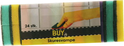 Modelbillede af BUYIT Skuresvampe 24 Stk