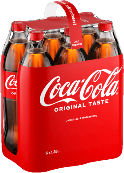 Modelbillede af Coca Cola 6x1,25l PET
