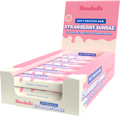 Modelbillede af Barebells Bar Strawberry Sundae 55 g