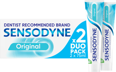 Modellbild av Sensodyne Original 2 x 75 ml.