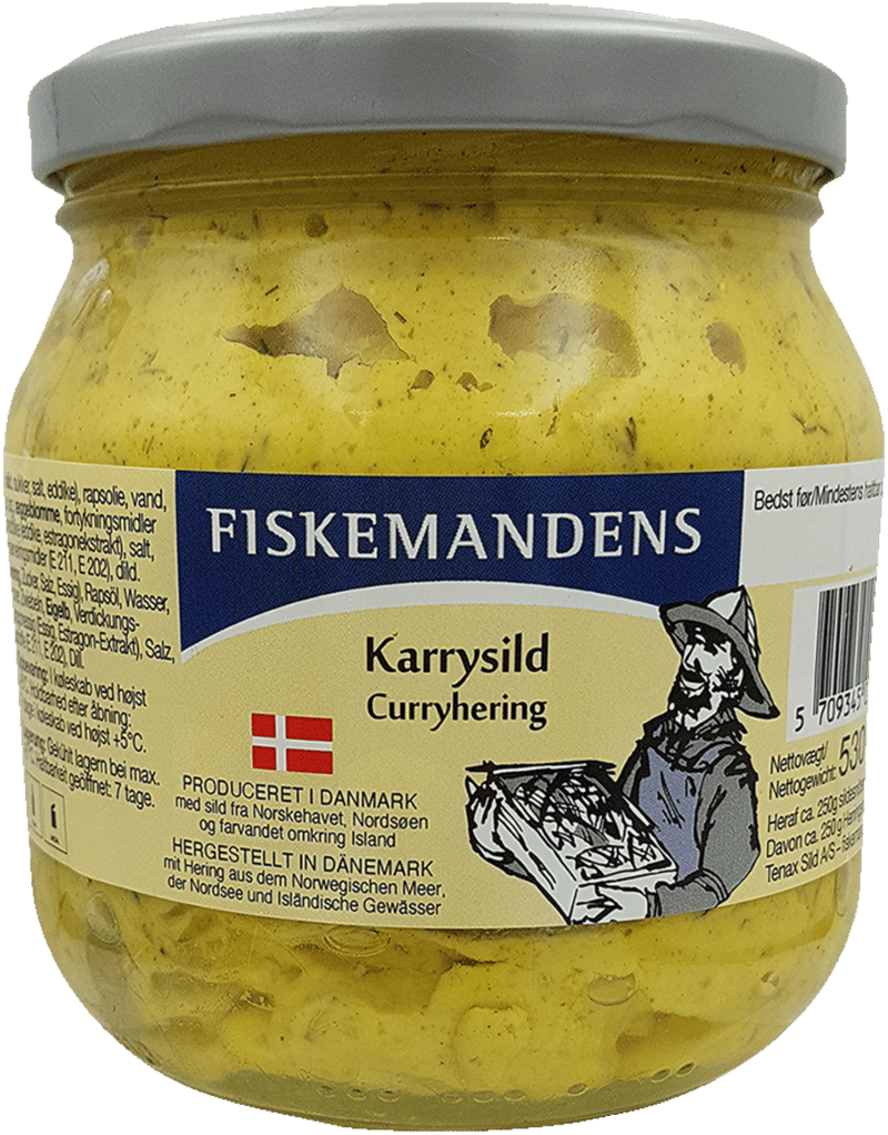 Fiskemandens Karrysild 530g