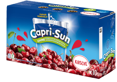 Modelbillede af Capri-Sun Kirsebær 10'er