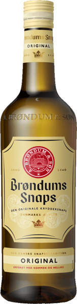 Modellbild av Brøndums Snaps 40% 70 cl.