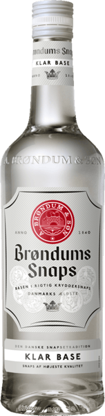 Modellbild av Brøndums Snaps Klar 40% 70 cl.