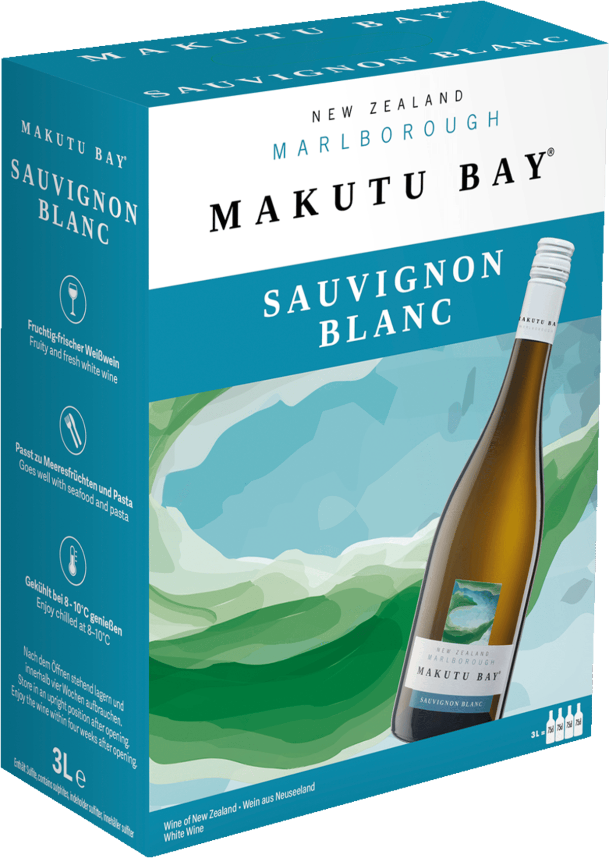 Makutu Bay Sauvignon Blanc 3L