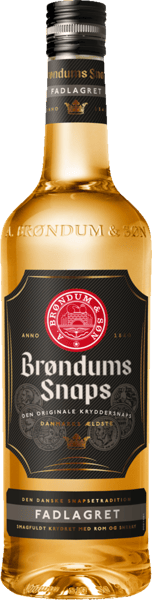 Modellbild av Brøndums Fadlagret 38% 70 cl.