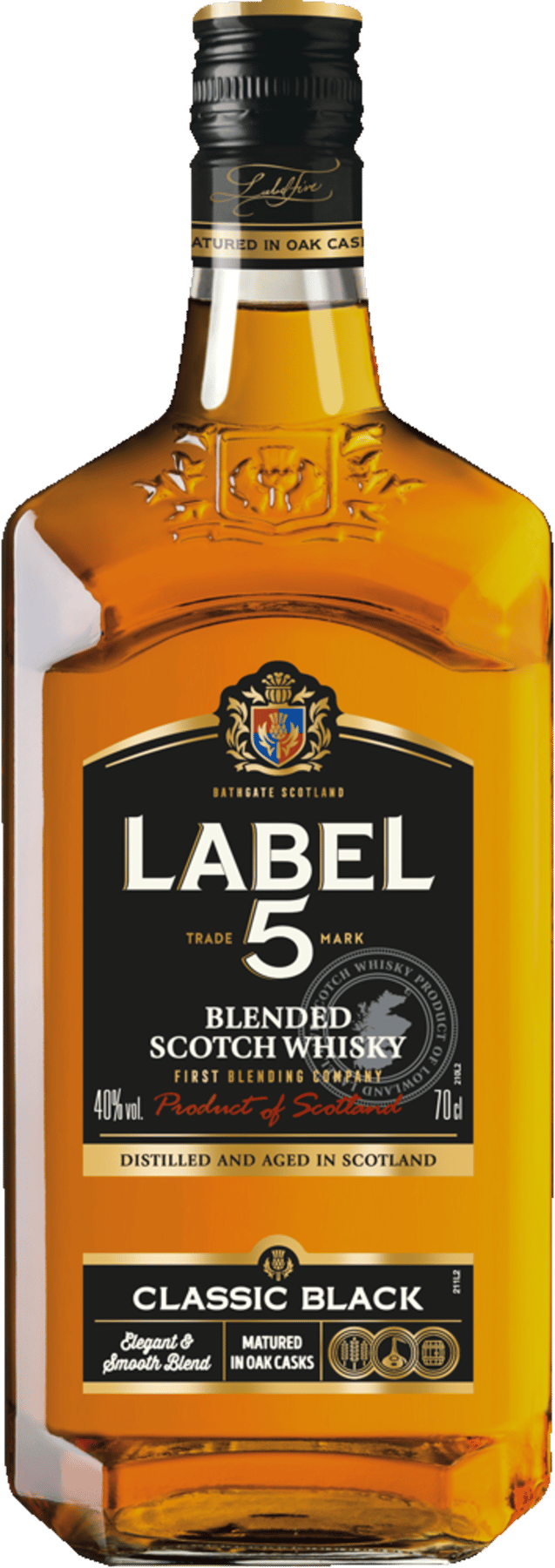 Label 5 Whisky 0,7l 40%