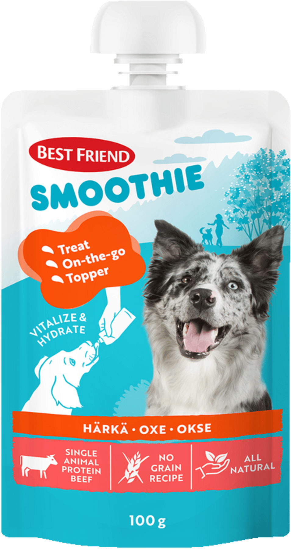 BF Smoothie m. Okse 100 g