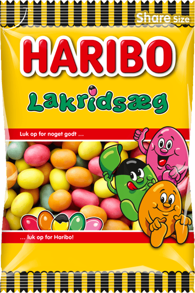 Modelbillede af Haribo Lakridsæg 325 g