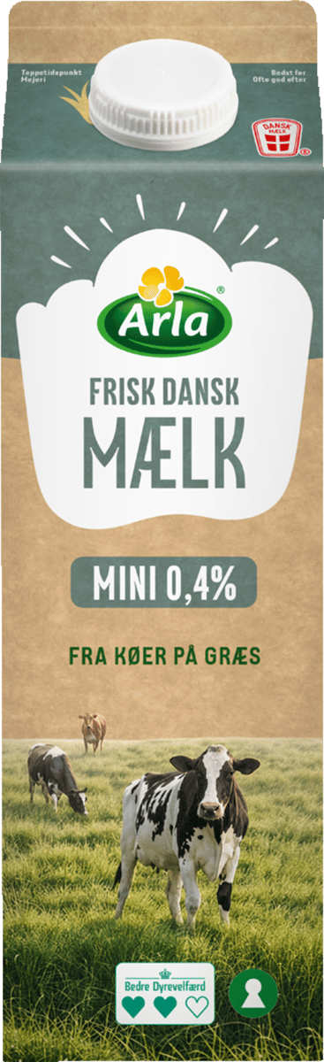 Arla Mini Mælk 0,4% 1 L