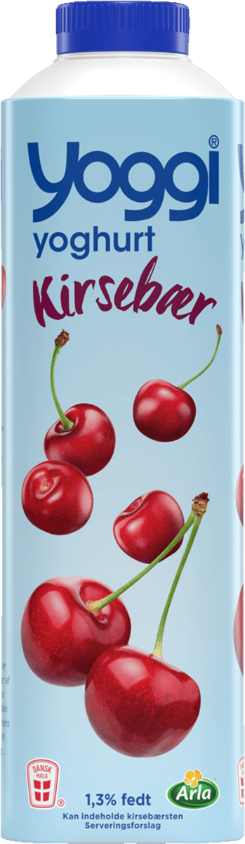 Yoggi Yoghurt Kirsebær 1 kg