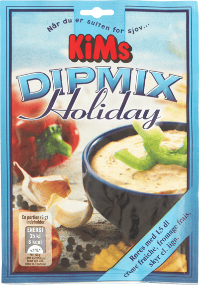 Modelbillede af Kims Dip Mix Holiday 17g