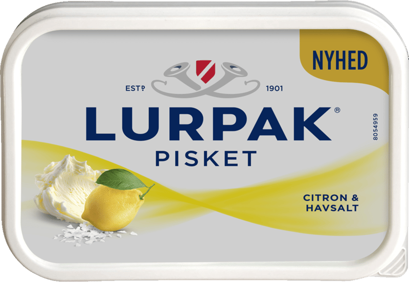 Lurpak Pisket Citron & Havsalt 150 g