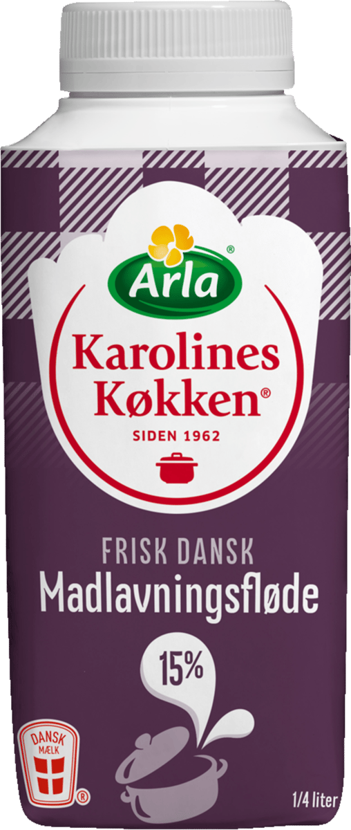 Madfløde 15% 1/4 l