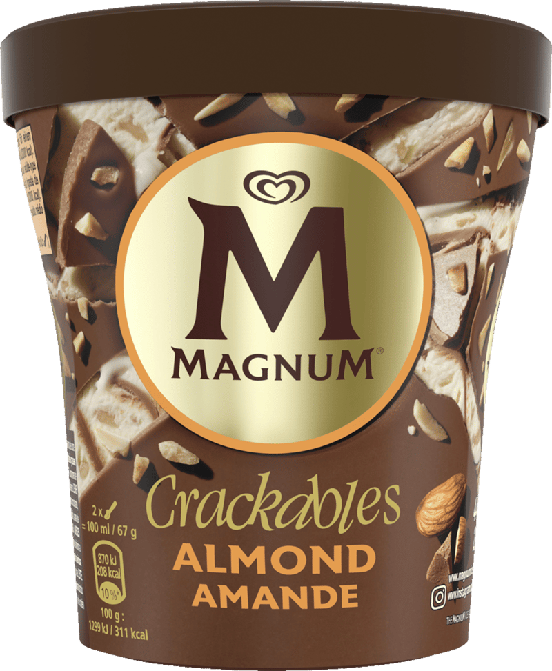 Magnum Crackables Almond 440 ml