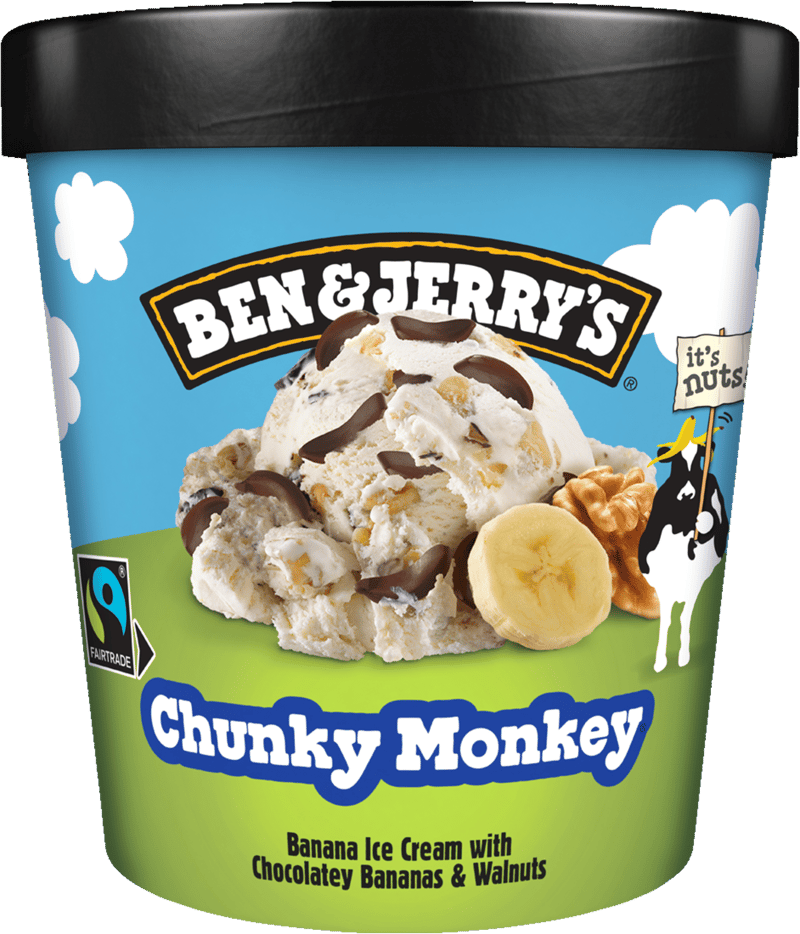 Ben & Jerry's Chunky Monkey 465 ml