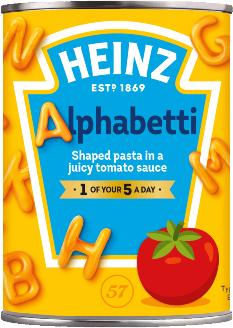 Heinz Alphabetti Pasta Shapes 400 g