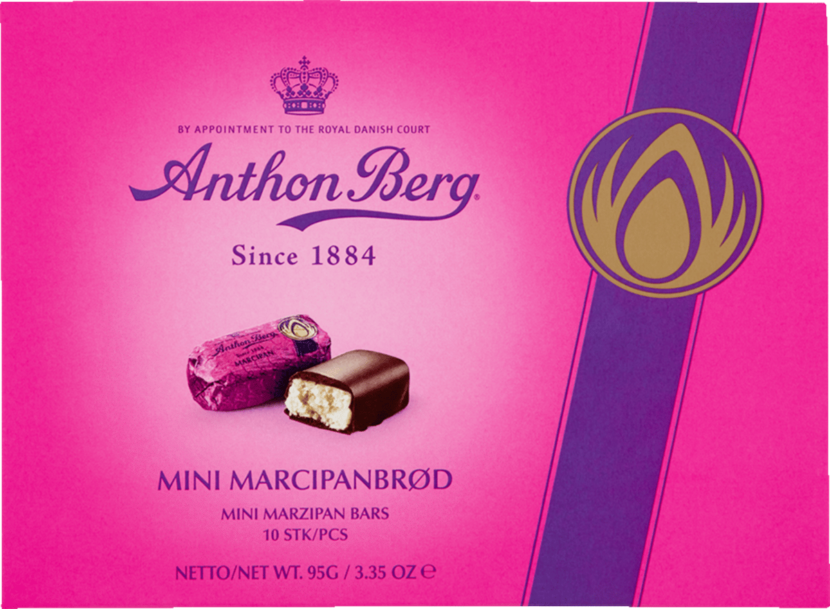 Mini Marcipanbrød Anthon Berg 95g