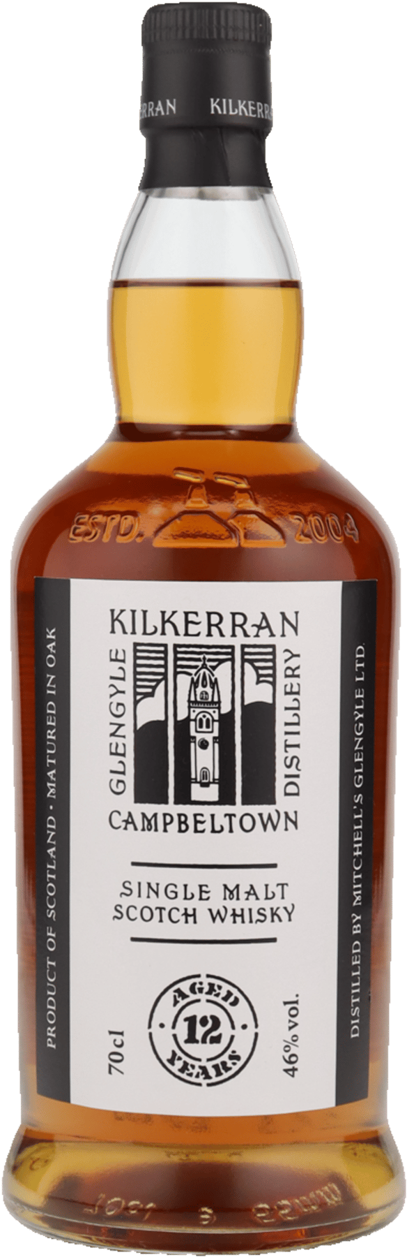 Kilkerran 12 YO 46% 0,7l