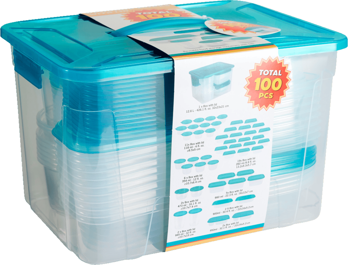 Opbevaringsboks 100 stk