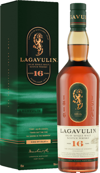 Modelbillede af Lagavulin Single Malt 16 YO 43% 0,7 l.
