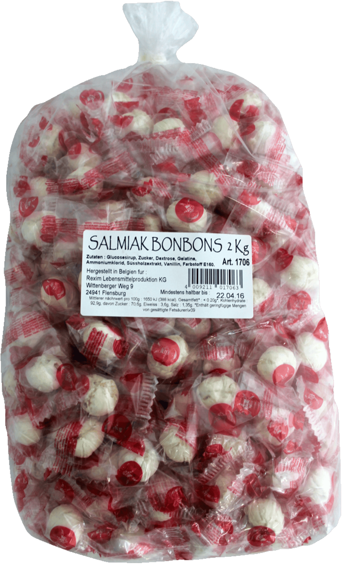 Salmiakbonbons Snus Rexim 2000g