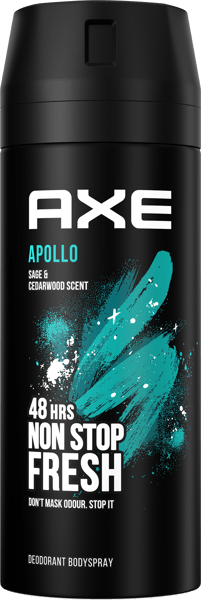 Modelbillede af Axe Apollo Bodyspray 150 ml.