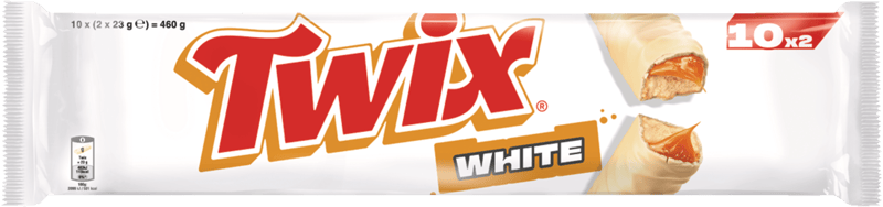 White 10stk Twix 460g