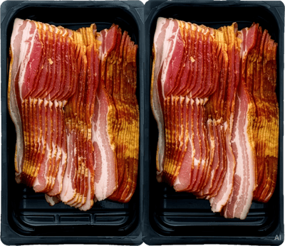 Modelbillede af Bacon Skiveskåret Hoppe 2x500 g