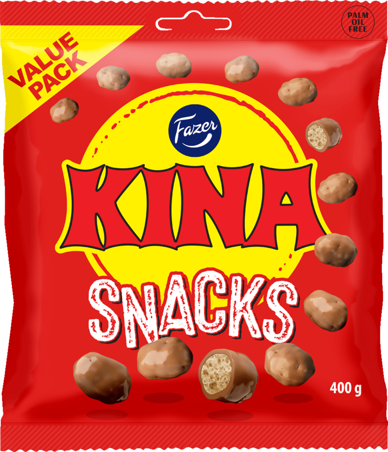 Kina Rød Fazer 400g
