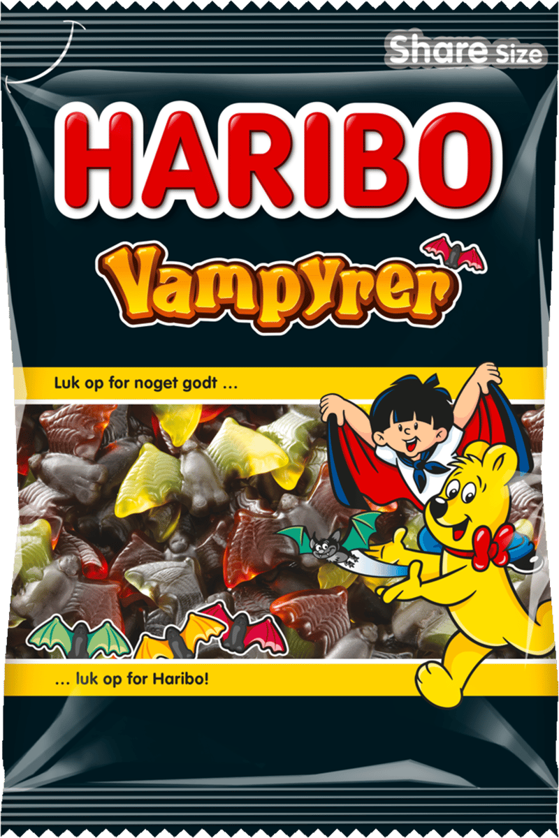 Haribo Vampyrer 375 gr. DK
