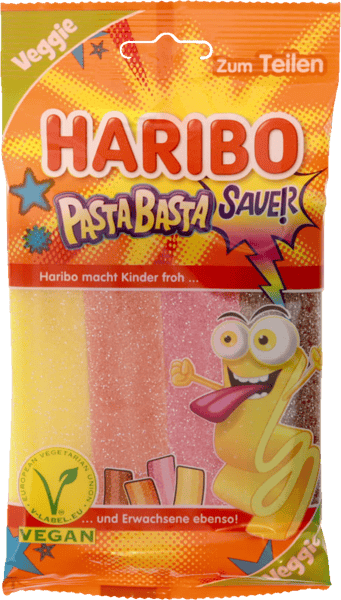 Modellbild av Haribo Pasta Basta Sauer 160g