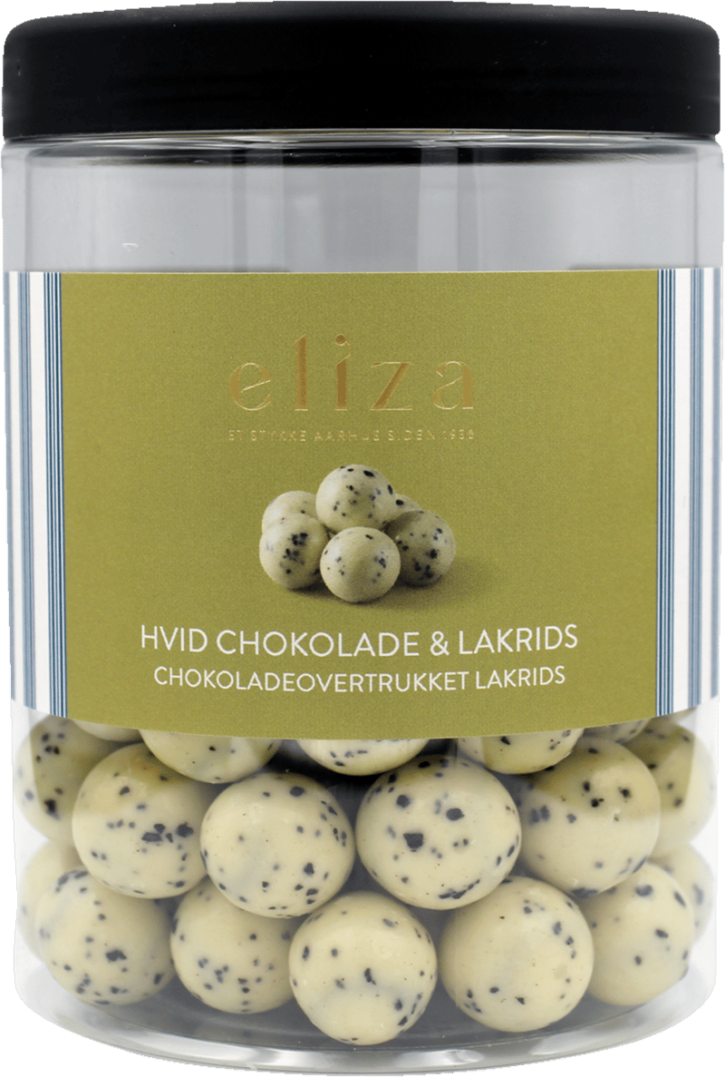 Lakridskugler Hvid Eliza 550g