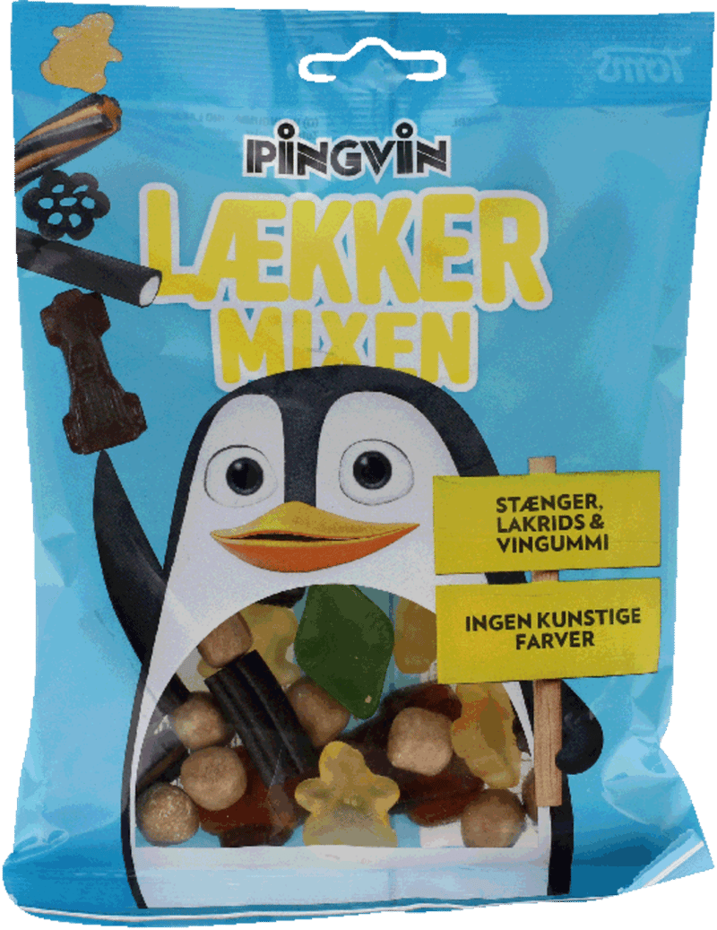 Lækkermixen Pingvin 180g