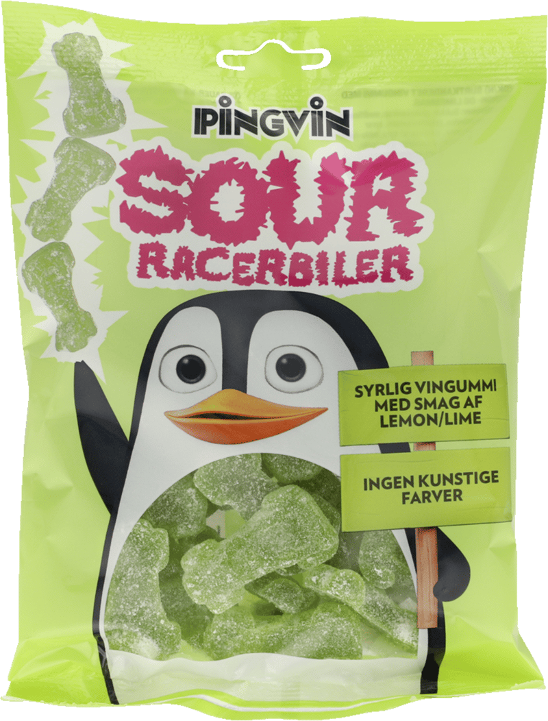 Sour Racerbiler Pingvin 180g