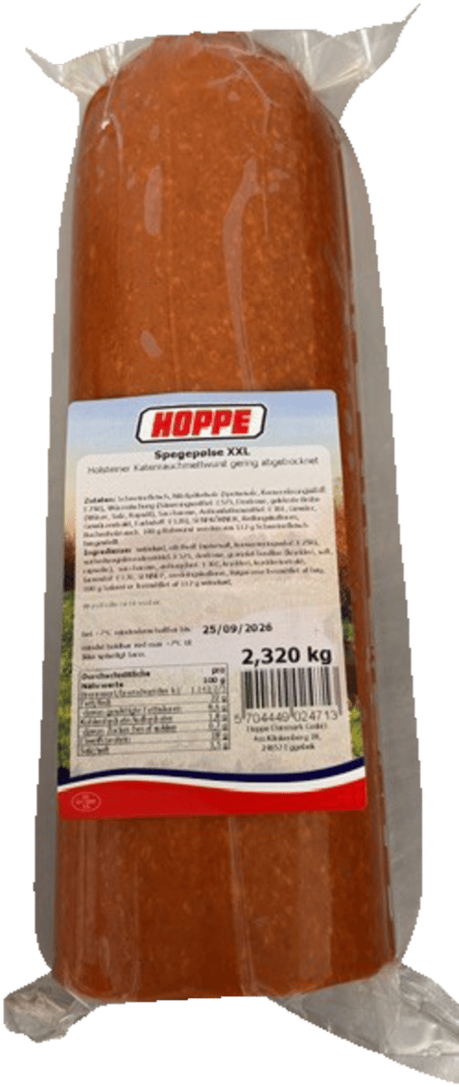 Spegepølse XXL Hoppe