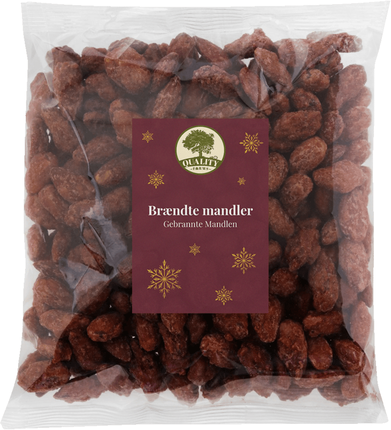 Brændte mandler 500g