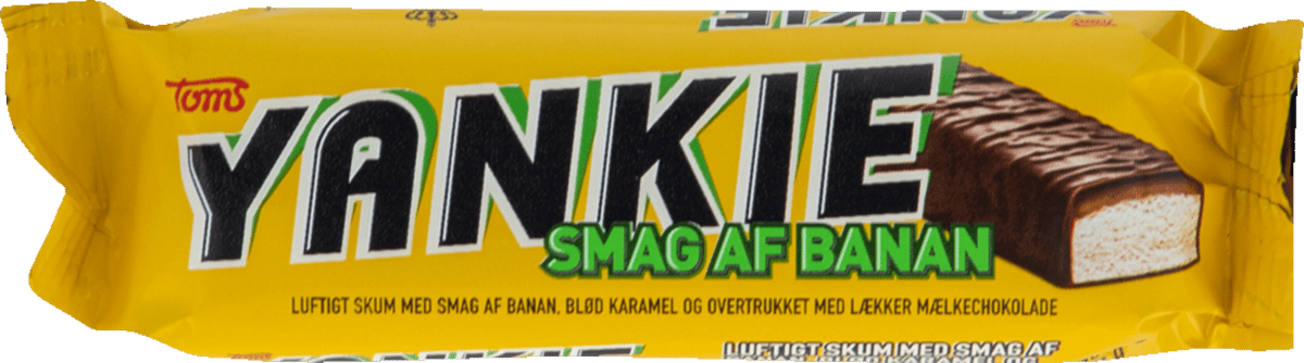 Yankie Bar Banan Toms 50g