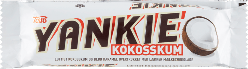 Yankie Bar Kokos Toms 50g