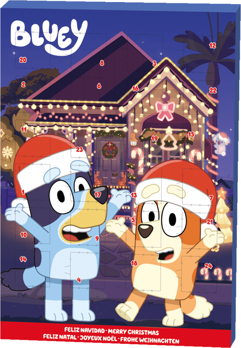 Bluey Julekalender 75g