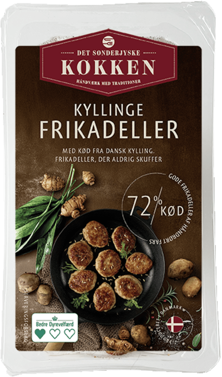 Kyllingefrikadelle 4x50g