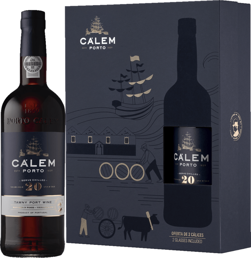 Calem 20 YO 0,75l + 2 Glasses